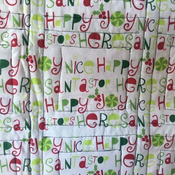 NWOT Handmade Holiday Quilt - Picture 9 of 13